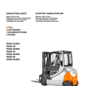 Still RX 60 35-50 (6331-6337) Spare Parts List