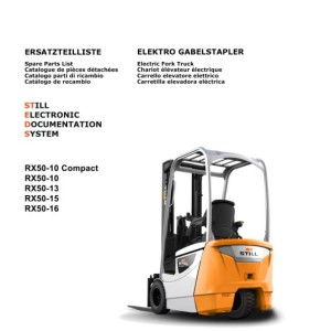 Still RXE 10-16 (5510-5516) Spare Parts List