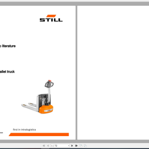 Still Sted ECH15 Workshop Manual