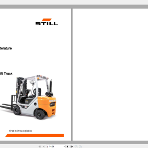 Still Sted RCD 15 18 20 4211-4213 Workshop Manual