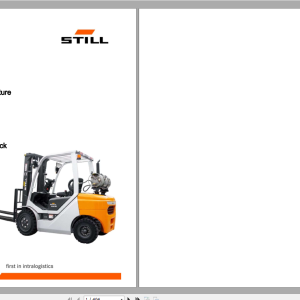 Still Sted RCG 25 30 35 4224-4226 Workshop Manual