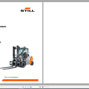 Still Sted RX60 60 70 80 6341-6344 Workshop Manual