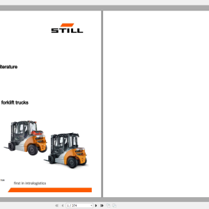 Still Sted RX70 40-45-50 7331-7338 Workshop Manual
