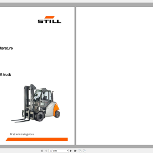 Still Sted RX70 60-70-80 7341-7344 Workshop Manual