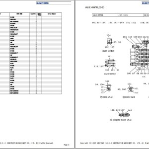 Sumitomo SH130-5 (BB) Parts Manual