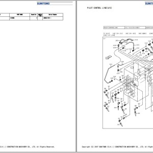 Sumitomo SH460HD-5 Parts Manual