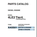 Sumitomo Diesel Engines 4LE2 Tier4 Parts Catalog