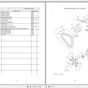 Sumitomo Diesel Engines 6UZ1 Tier3 Parts Catalog