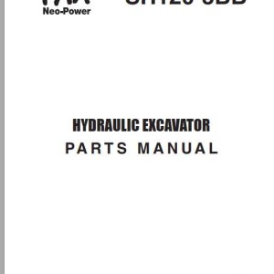 Sumitomo SH120-3 SH120-3BB Parts Manual