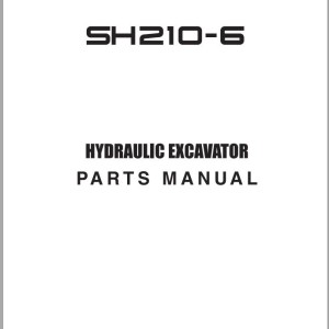 Sumitomo SH210-6 Parts Manual WCL2106d-0F