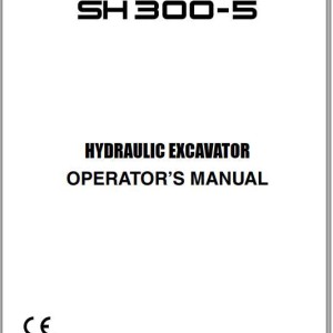 Sumitomo SH300-5 Parts, Operators & Shop Manual