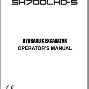 Sumitomo SH700LHD-5 Parts, Operators & Shop Manual