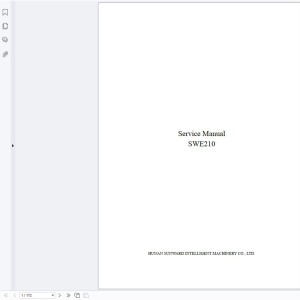 Sunward SWE210 Service Manual
