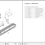 Tadano CC2800 Undercarriage Spare Parts Catalog