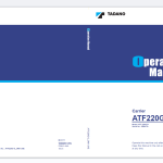 Tadano Crane 30.1 GB PDF Operator & Maintenance Manual Updated 12.2024