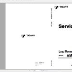Tadano Crane TR Series 3.54 GB PDF Service, Operator & Maintenance Manual Diagram