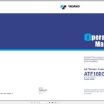 Tadano Mobile Crane 13.5 GB PDF Operator & Maintenance Manual Updated 2022