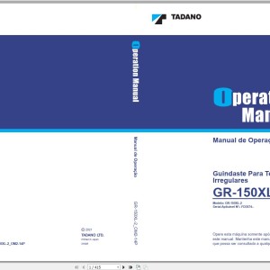 Tadano GR-150XL-2 Operation Manual GR-150XL-2_OM2-14P