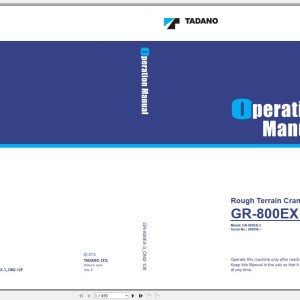 Tadano GR-800EX-3 Operation Manual GR-800EX-3_OM2-12E