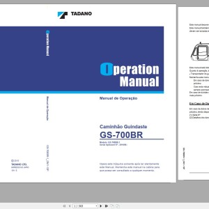 Tadano GS-700BR-1 Operation Manual GS-700BR-1_OM1-13P