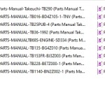 Takeuchi Full PDF 668 MB Part Catalog