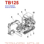 Takeuchi TB125 TB135 TB145 Parts Workshop Operators Manual