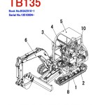 Takeuchi TB125 TB135 TB145 Parts Workshop Operators Manual