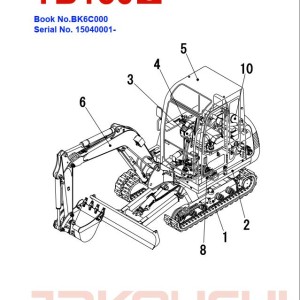 Takeuchi TB150C Parts Manual