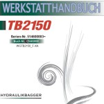 Takeuchi TB2150 Parts Workshop Operators Manual
