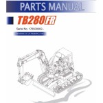 Takeuchi TB280FR Parts Workshop Operators Manual