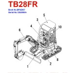 Takeuchi TB28FR Parts Workshop Operators Manual