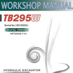 Takeuchi TB295W Operators Parts Workshop Manual