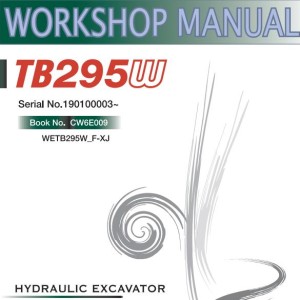 Takeuchi TB295W Operators Parts Workshop Manual