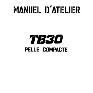 Takeuchi TB30 Workshop Manual