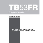 Takeuchi TB53FR Workshop Parts Operators Manual
