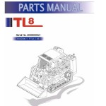 Takeuchi TL8 TL10 TL12 Parts Workshop Operators Manual