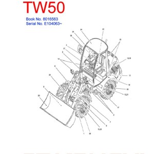 Takeuchi TW50 Parts Manual