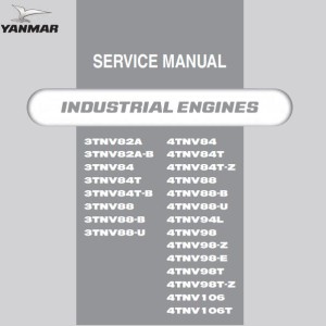 Yanmar Engine Tier3 Operator Workshop Manual