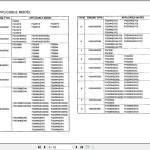 Nissan Engine H15KA H20KA H25KA For TCM FG9N3 To FCG36N7 Parts Manual PE-H15KAD