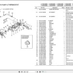 Nissan Engine H15KA H20KA H25KA For TCM FG9N3 To FCG36N7 Parts Manual PE-H15KAD