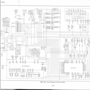 TCM Acroba FA35D FA40D Electric Wiring Diagram