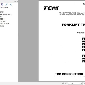 TCM FB10 FB15 FB20 FB25 FB30-7(V,LB) Service Manual SEB-81BAE