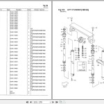 TCM FD15 FD18 FG15 FG18C9H-T9H Parts Manual PF-18MA