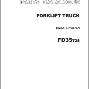 TCM FD35T3S Parts Catalog PF-2Y5A