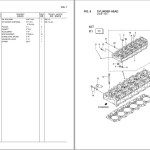 TCM FD35T9-FD50T9 Mitsubishi Engine S6S-T Parts Catalog PCECH-44B180