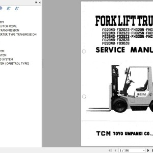 TCM FD(G)20 FD(G)23 FD(G)25 FD(G)28 FD(G)30N-N3-Z-Z3 Service Manual SEF-13AAE