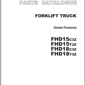 TCM FHD15 FHD18C3Z-T3Z Parts Catalog PF-0L6B