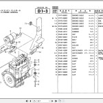 TCM FHD35 FHD36 FHG35 FHG36N9 Parts Manual PF-13TE