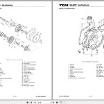 TCM Transmission 13B 14B 23H 24H-25 Shop Manual MU-23H25BE