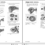 TCM Transmission 13B 14B 23H 24H-25 Shop Manual MU-23H25BE